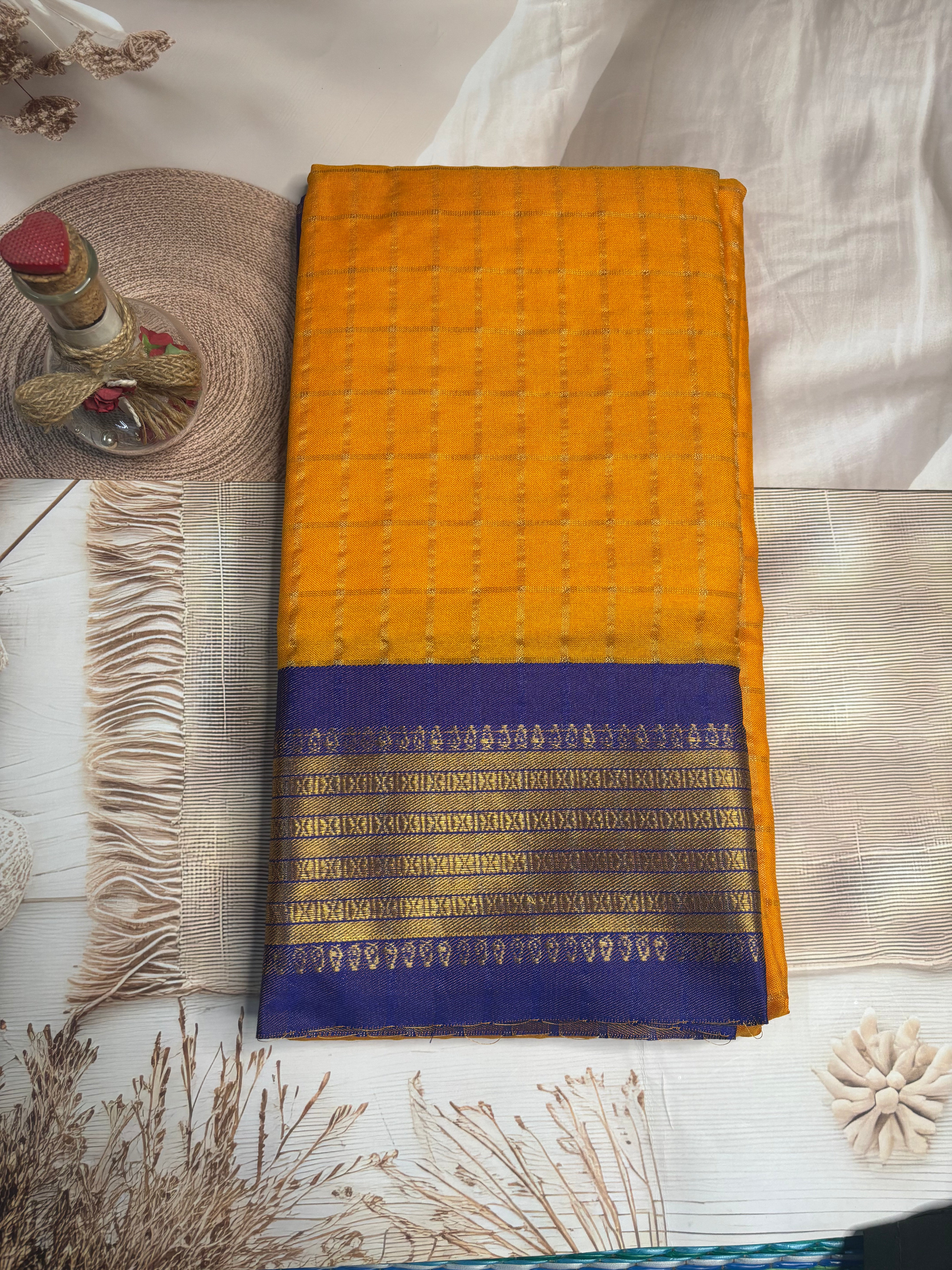 Elegant Cotton Silk Saree – Perfect Blend of Comfort & Grace