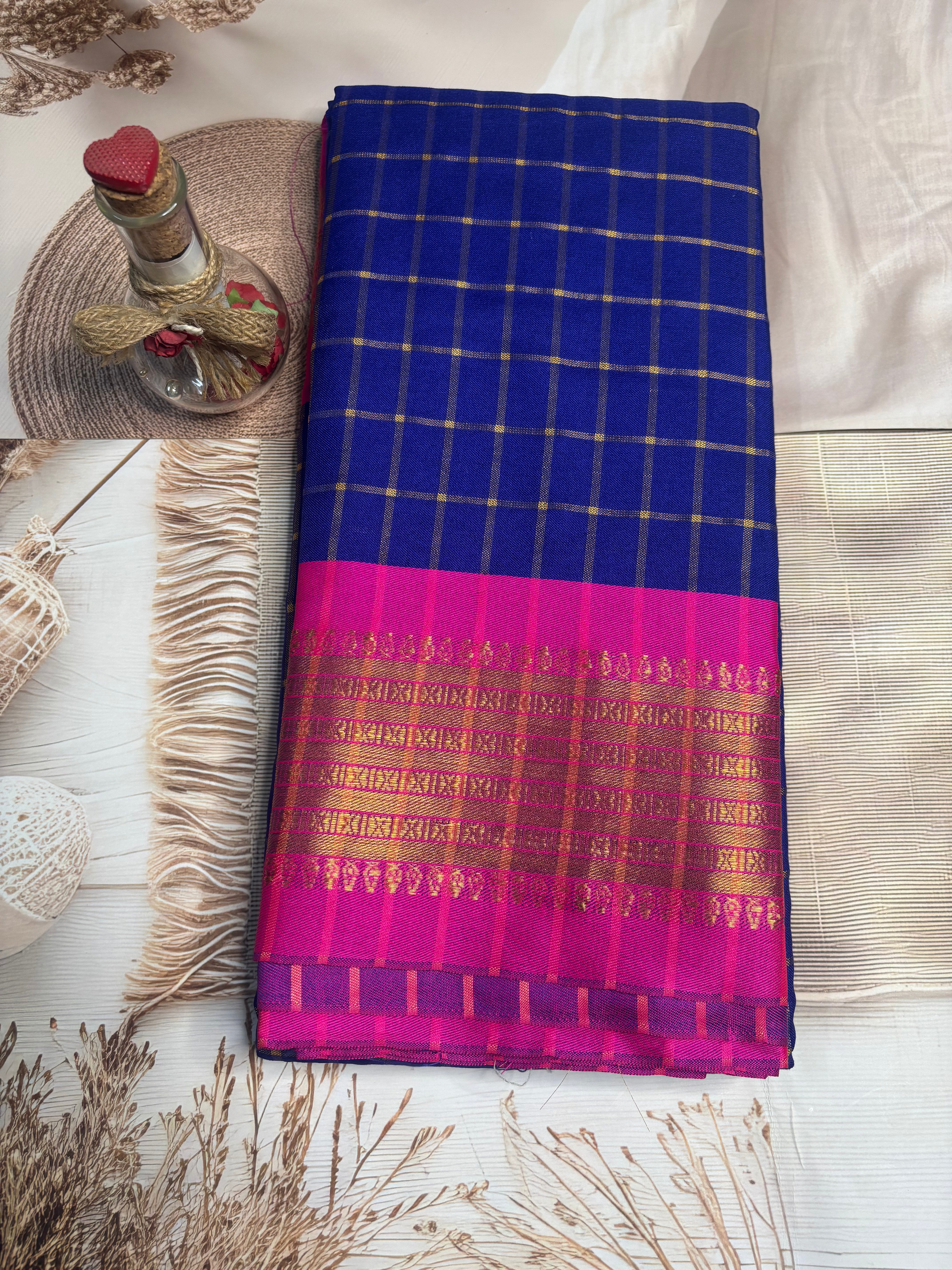 Elegant Cotton Silk Saree – Perfect Blend of Comfort & Grace