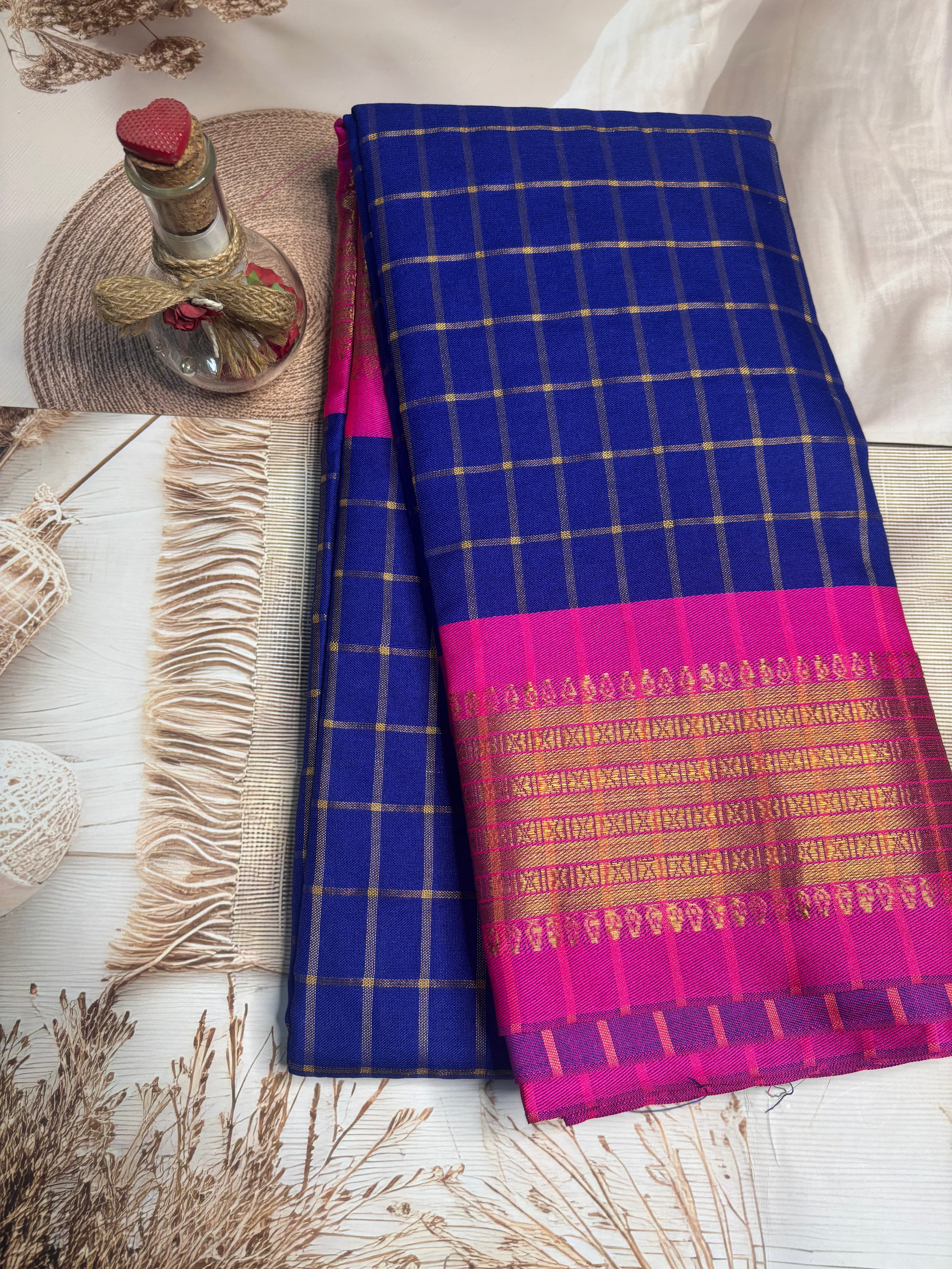 Elegant Cotton Silk Saree – Perfect Blend of Comfort & Grace