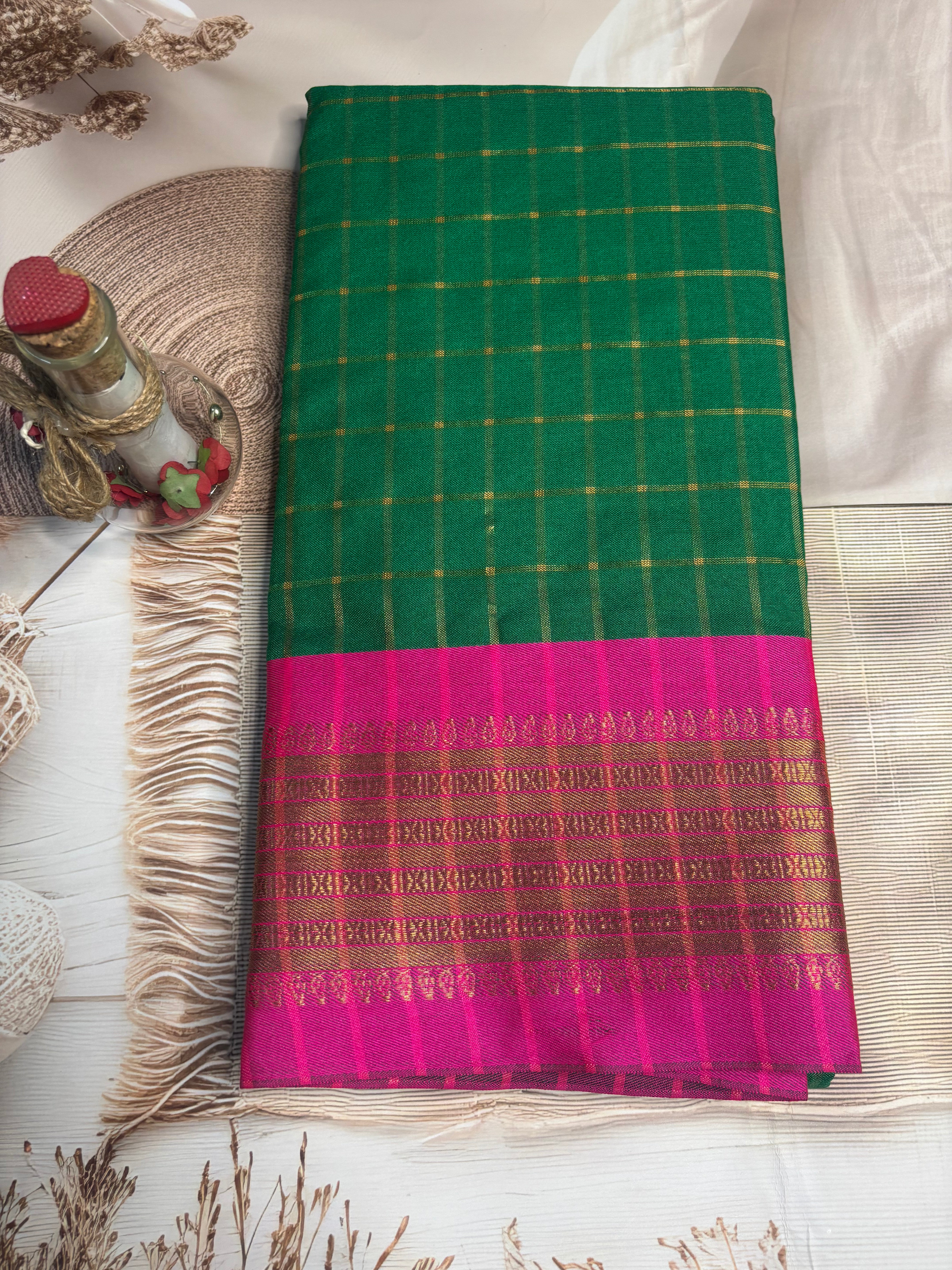 Elegant Cotton Silk Saree – Perfect Blend of Comfort & Grace