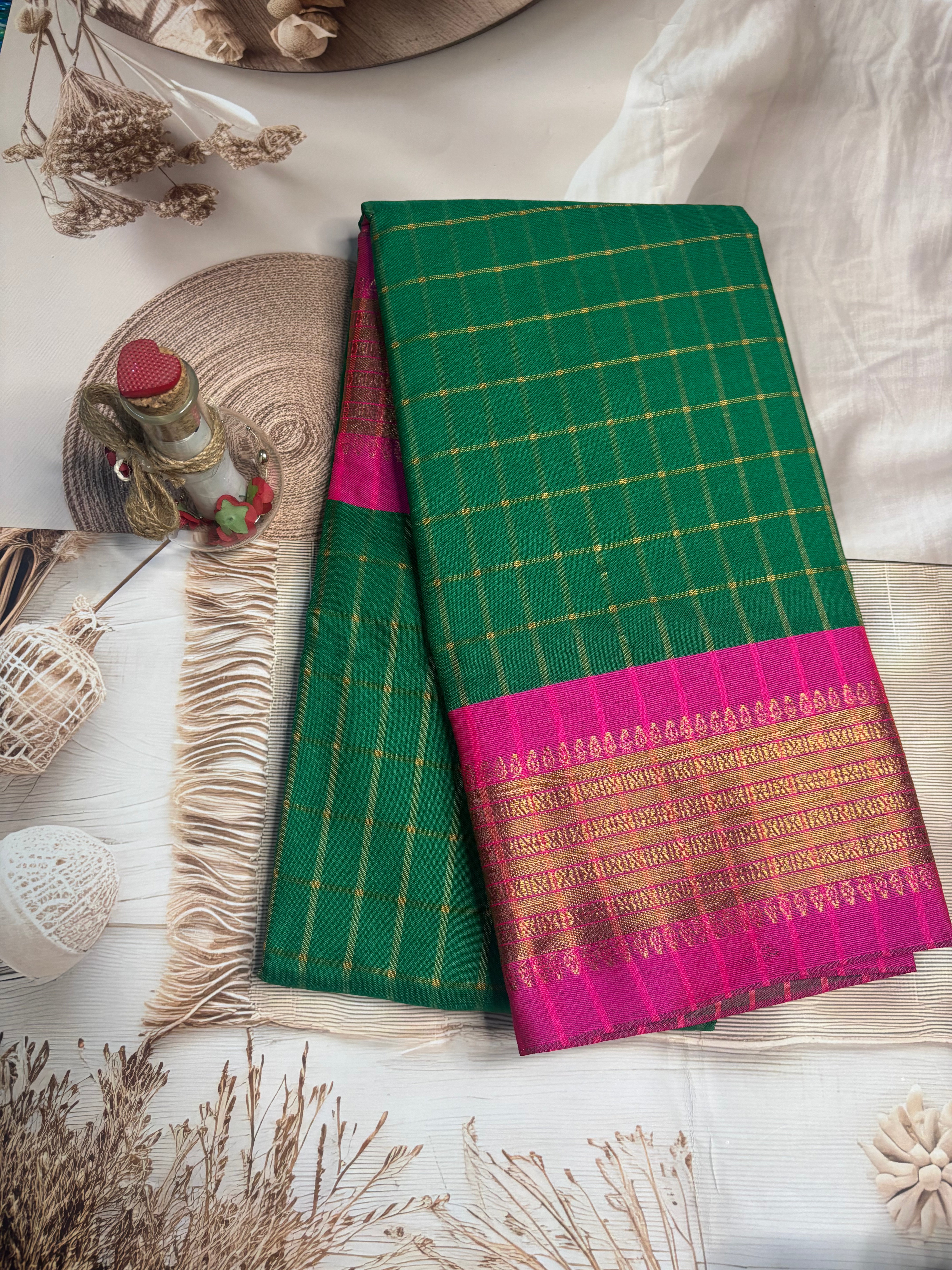 Elegant Cotton Silk Saree – Perfect Blend of Comfort & Grace
