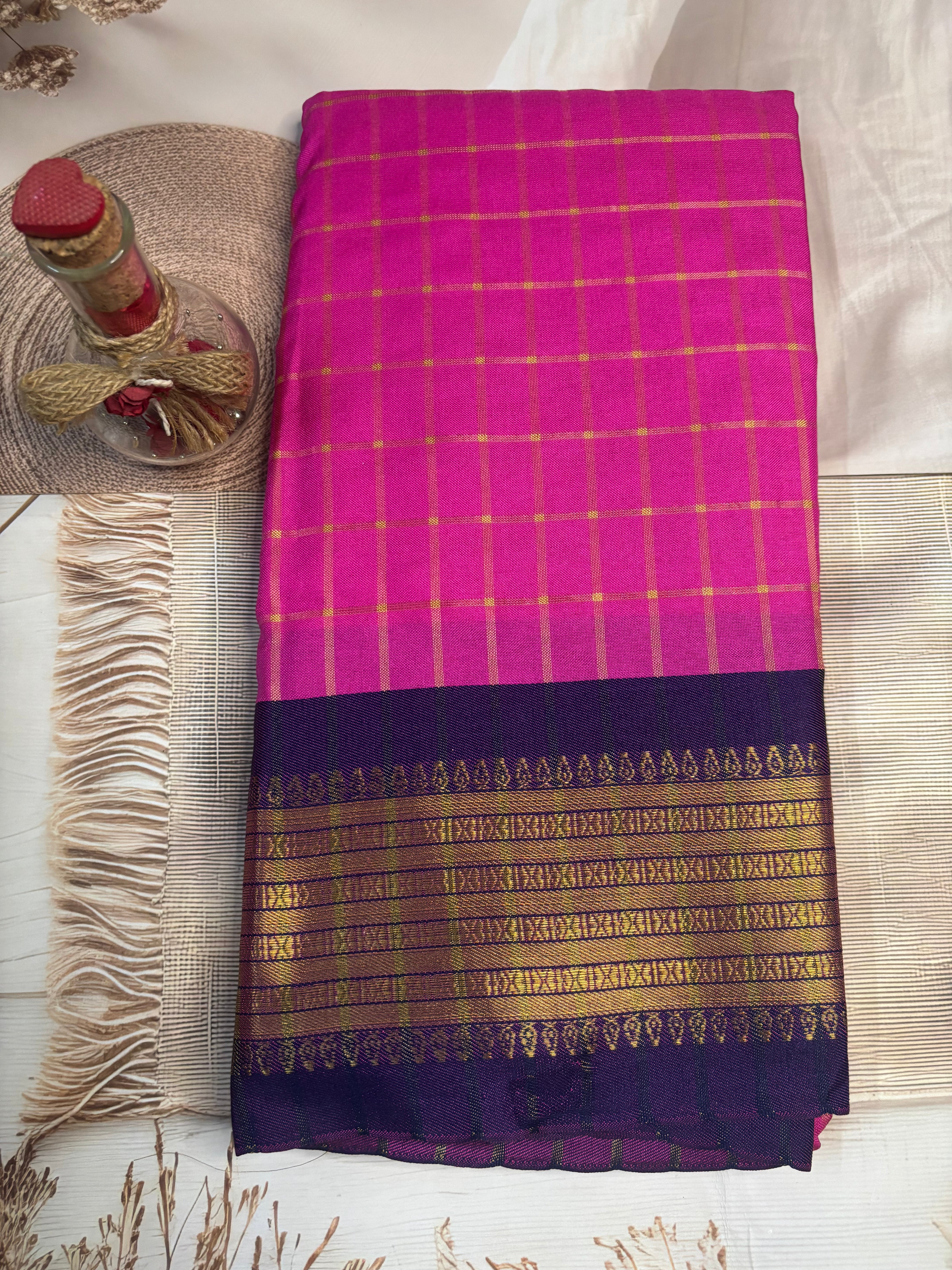 Elegant Cotton Silk Saree – Perfect Blend of Comfort & Grace