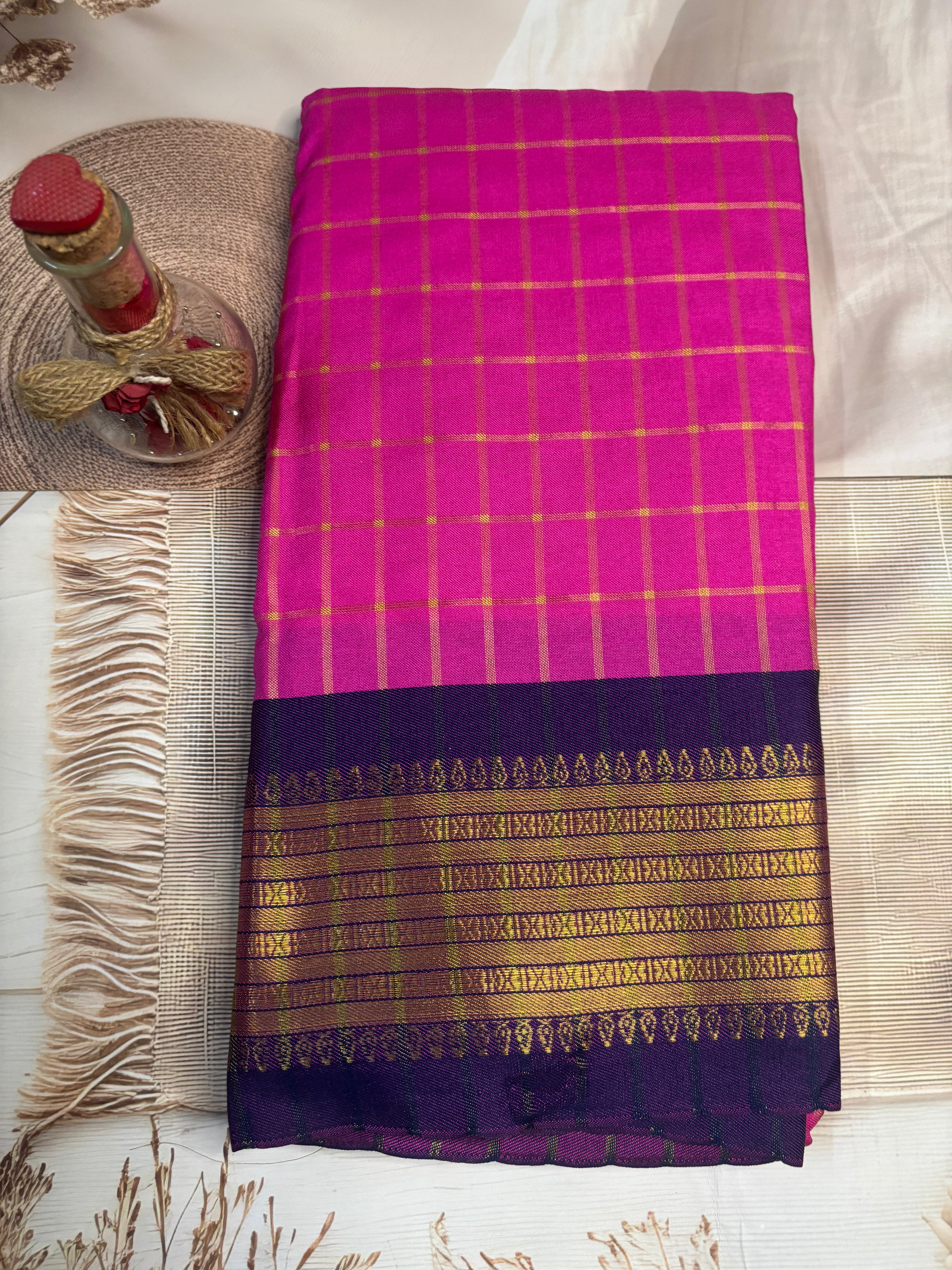 Elegant Cotton Silk Saree – Perfect Blend of Comfort & Grace